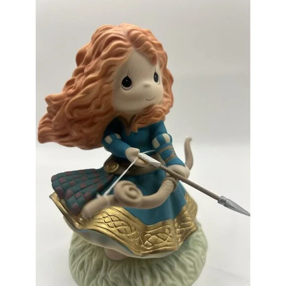 RARE Precious Moments Disney Brave Merida 231028 You Control Your Destiny - Picture 5 of 6